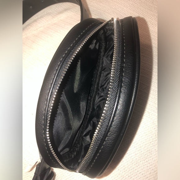 Small Black Studded Fanny Pack - Picture 3 of 7